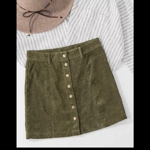 Dresses & Skirts - Corduroy y2k Mini Skirt